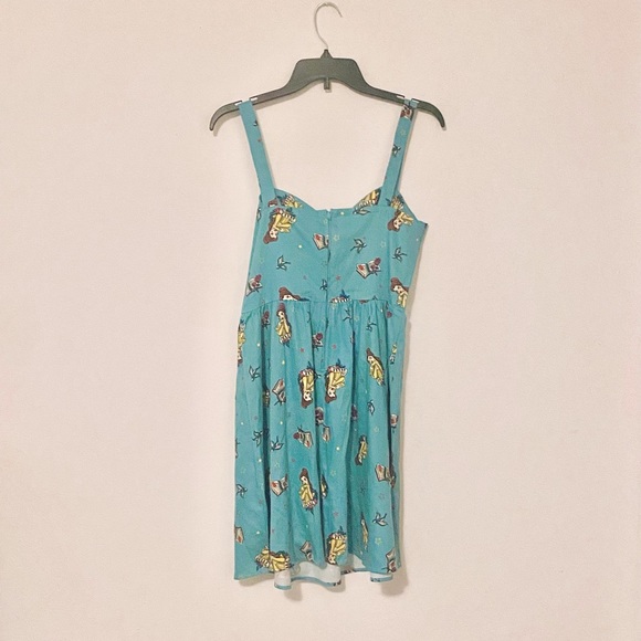 NWOT Disney Beauty and the Beast Belle Pin-up Style Dress - Picture 3 of 5